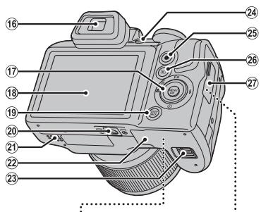 FUJIFILM FINEPIX S8400W - Parties de l'appareil photo - 3