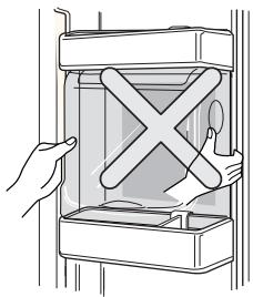 LG-GOLDSTAR GRL2067TTQA - Ouvrir la porte du compartiment fraîcheur - 3