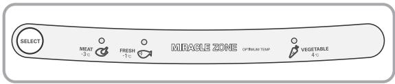 LG-GOLDSTAR GRL2067TTQA - Changement de la température dans la zone miracle (sur certains modèles uniquement) - 2