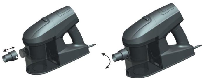 HARPER PRECISION 2.1 - Utilisation comme aspirateur à manche pour nettoyer le sol - 1
