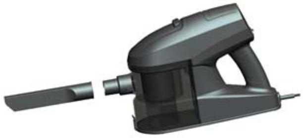 HARPER PRECISION 2.1 - Utilisation comme aspirateur à manche pour nettoyer le sol - 2