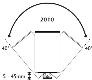Q-ACOUSTICS Q2020 - 2000C / 2010/ 2020 Support mural (Single) - 3