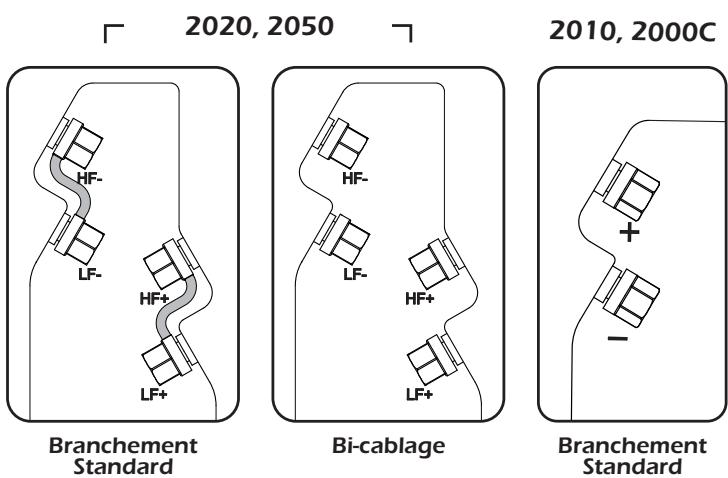 Q-ACOUSTICS Q2020 - Borniers et Connecteurs - 1