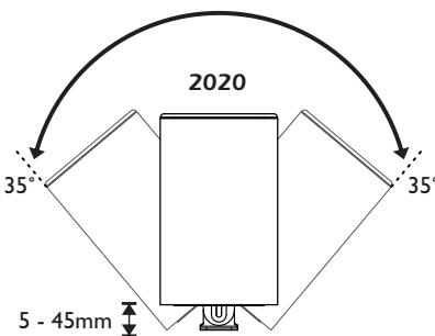 Q-ACOUSTICS Q2020 - 2000C / 2010/ 2020 Support mural (Single) - 4
