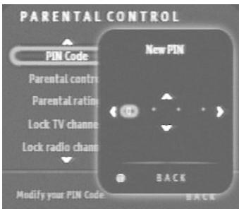 XORO HRT 8200 - Contrôle parental - 4