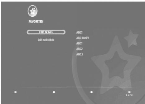 XORO HRT 8200 - Information du menu - 2