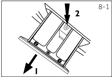 HAIER HW90-B14636N - Cleaning the detergent drawer - 1