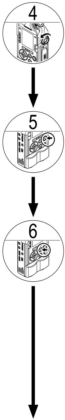 OLYMPUS LS-100 - Sélectionnez une piste - 1