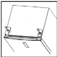 FORTEX REFRIGERATEUR-CONGELATEUR - INVERSION DU CÔTE D'OUVERTURE DES PORTES - 10