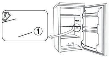 FORTEX REFRIGERATEUR-CONGELATEUR - INSTALLATION DE L'INDICATEUR DE TEMPERATURE - 1