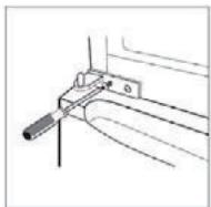 FORTEX REFRIGERATEUR-CONGELATEUR - INVERSION DU CÔTE D'OUVERTURE DES PORTES - 6