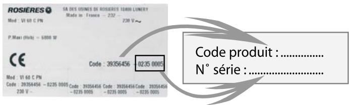 ROSIERES VI 64 C - Consignes de sécurité - recommandations - 1