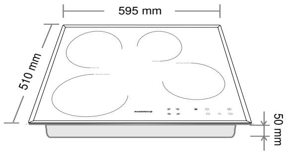 ROSIERES VI 64 C - Encastrement : - 2