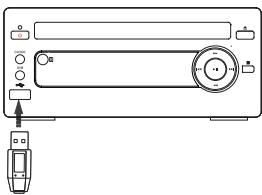HITACHI AXM649BT - Source audio externe USB - 1