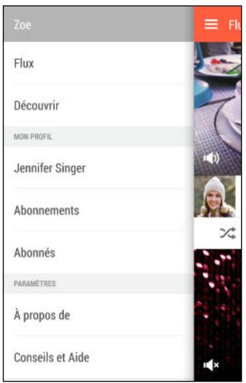 HTC Desire Blanc 610 - Créer une zone dans galerie - 2