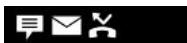HTC Desire Blanc 610 - Panneau notifications - 1