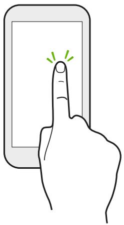 HTC Desire Blanc 610 - Appuyez sur - 1