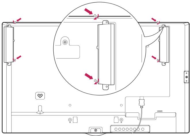 LG REFERENCE - Fixation des haut-parleurs - 2
