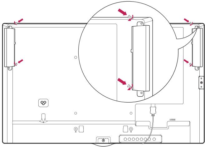 LG REFERENCE - Fixation des haut-parleurs - 5