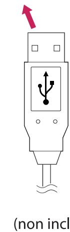 LG REFERENCE - Connexion des périphériques de stockage USB - 3