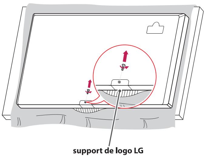 LG REFERENCE - Fixation du logo LG sur le côté droit - 1