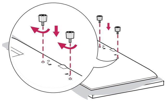 LG REFERENCE - Fixation du support - 4