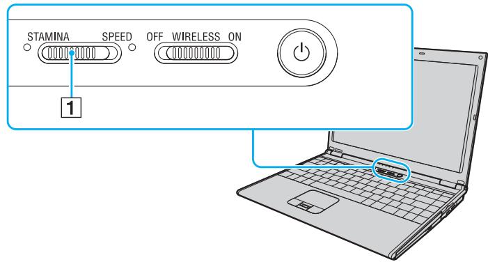 SONY VGN-SZ - Sélection des modes de performances - 1