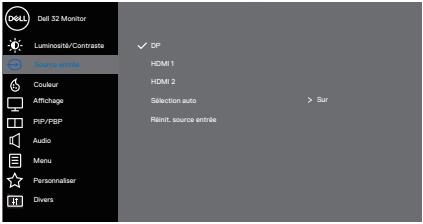 DELL PCS32210S - Accéder au menu OSD - 8
