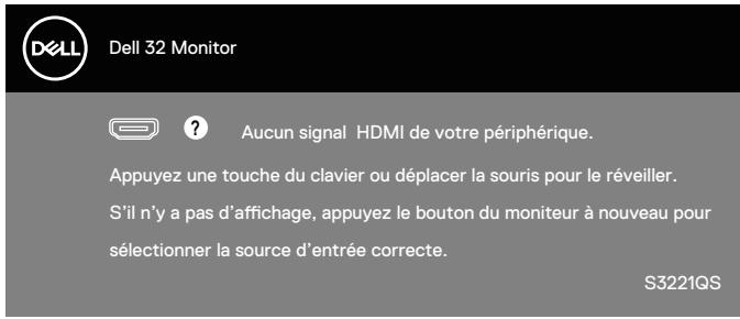 DELL PCS32210S - Messages d'avertissement de l'OSD - 11
