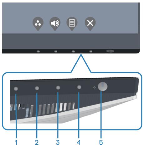 DELL PCS32210S - Utilisation des boutons de commande - 1