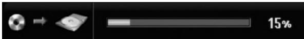 LG-GOLDSTAR RH188S - Au cours de la lecture sur un DVD, appuyez sur DUBBING afin de copier le titre actuel sur le disque dur. - 1