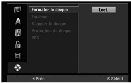 LG-GOLDSTAR RH188S - Formatage du disque - 1