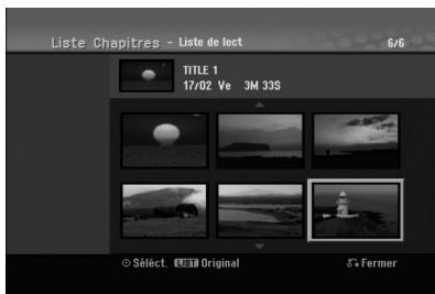 LG-GOLDSTAR RH188S - Ajout de titres/chapitres supplémentaires à la liste de lecture -RWVR RAM - 3