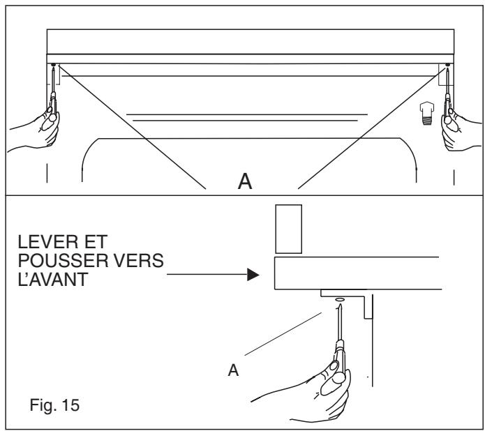FRATELLI ONOFRI RC 97 DF I IVOIRE - Demontage de la TABLE de travail - 3