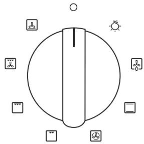 FRATELLI ONOFRI RC 97 DF I IVOIRE - Selecteur fonctions four - 1