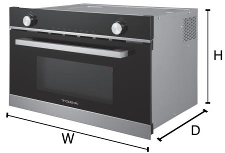 THOMSON TCBI34BK - SPECIFICATIONS - 1
