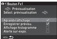 PENTAX K-70 - Réglage de la prévisualisation - 2