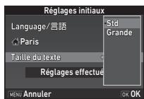 PENTAX K-70 - Utilisez pour sélectionner une ville. - 2