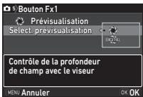 PENTAX K-70 - Réglage de la prévisualisation - 1