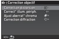 PENTAX K-70 - Correction objective - 1
