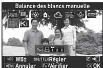 PENTAX K-70 - Réglage manuel de la balance des blancs - 1