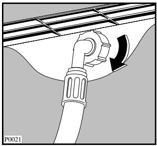 FAURE LFV1260 - Raccordement d'eau - 2