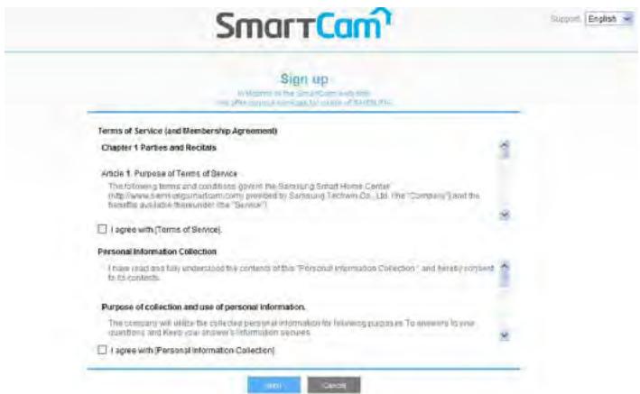 SAMSUNG SNH-1010N - Select to register. - 1