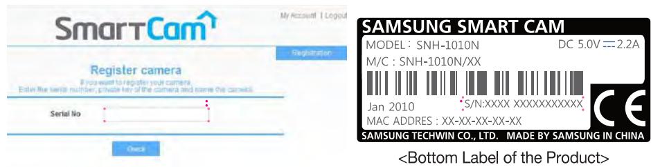SAMSUNG SNH-1010N - Enter the and click the check. - 1