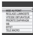 IVC GZ-fMG130EX - Réglage manuel du menu fonction - 1