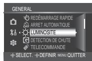 IVC GZ-fMG130EX - Sélectionner le menu désiré de la première option de menu. - 1