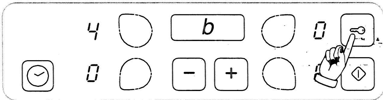 SCHOLTES 754Mode - Sécurités : le verrouillage des commandes - 2
