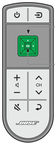 BOSER VIDEOWAVE 55S3 - Utilisation des guides et menus des sources - 1