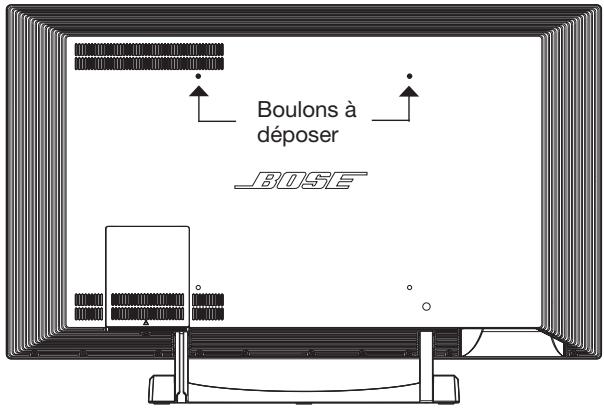 BOSER VIDEOWAVE 55S3 - Mise en place des colliers anti-basculement - 1