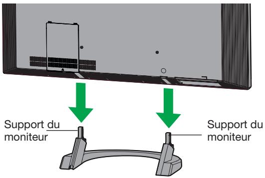 BOSER VIDEOWAVE 55S3 - Mise en place du moniteur avec son support - 1